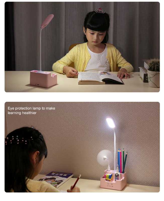 4,in,1,Multi-function,LED,Desk,Lamp,With,Fan