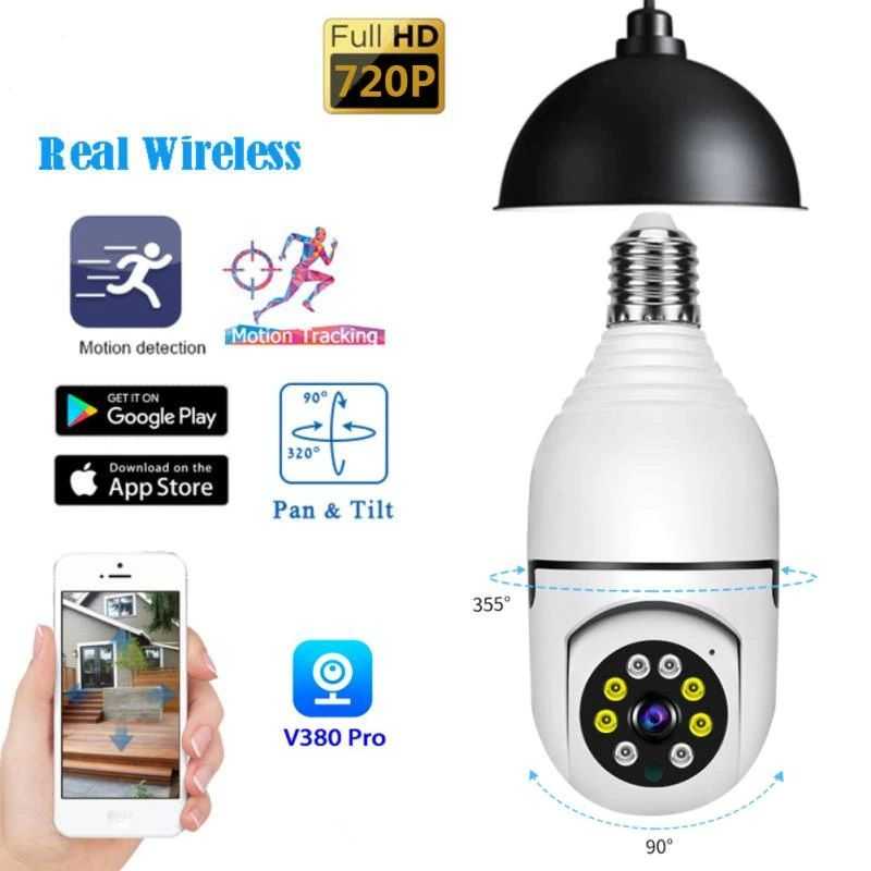 V380,PRO,E27,360,Degree,1080P,Wireless,Home,Security,IP,Camera